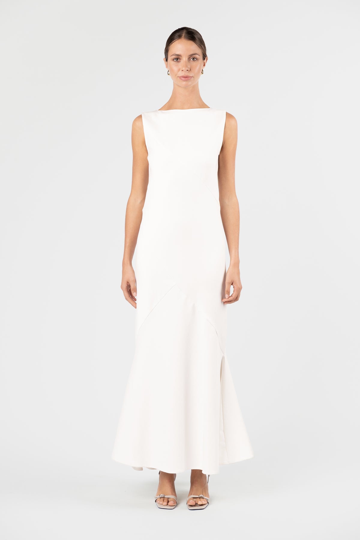 One Fell Swoop Monica Gown - Sicilian White
