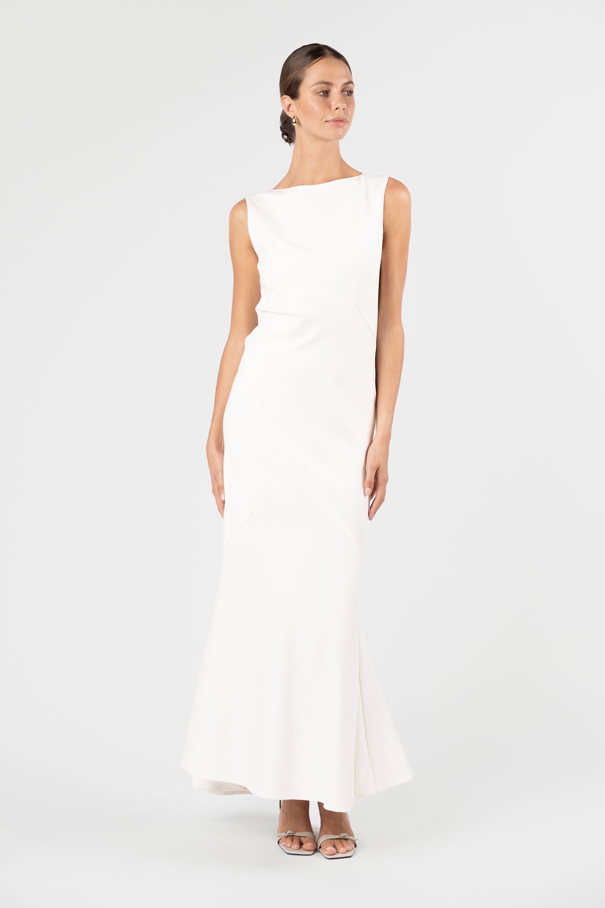 One Fell Swoop Monica Gown - Sicilian White