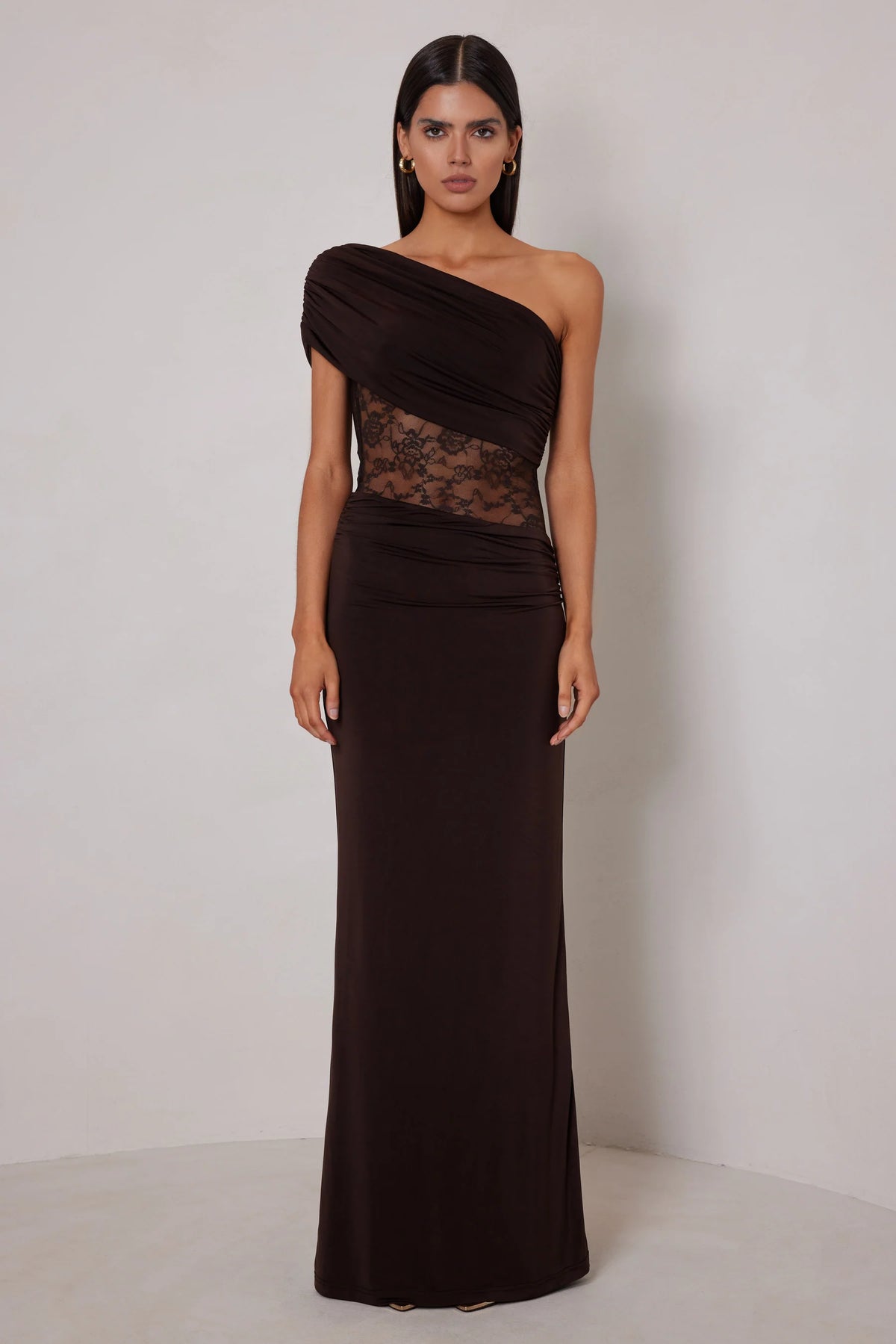 Elle Zeitoune Luca Dress - Espresso