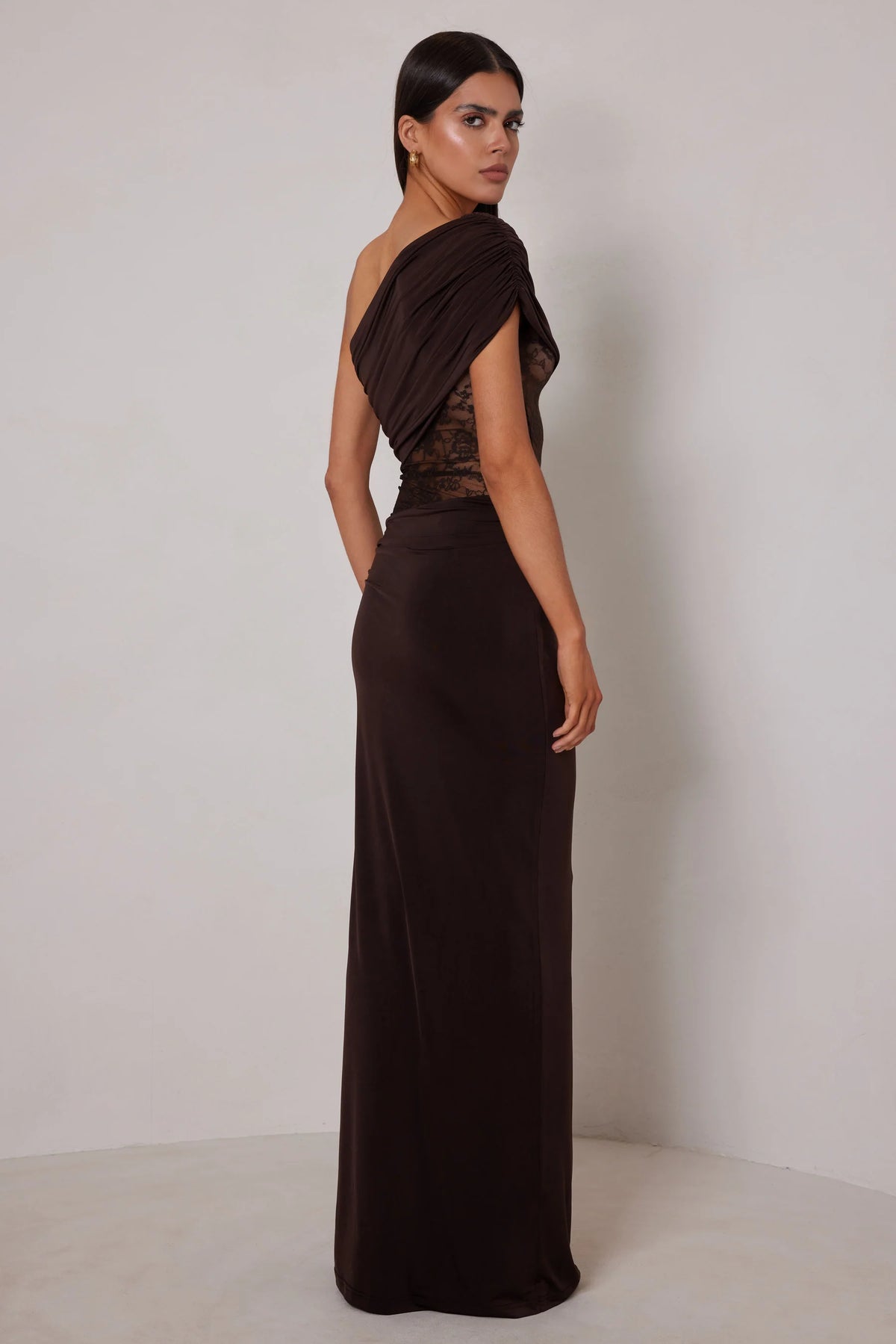 Elle Zeitoune Luca Dress - Espresso