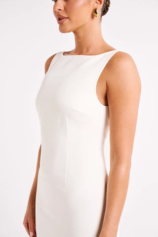 Meshki Angela Suiting Mini Dress - Ivory