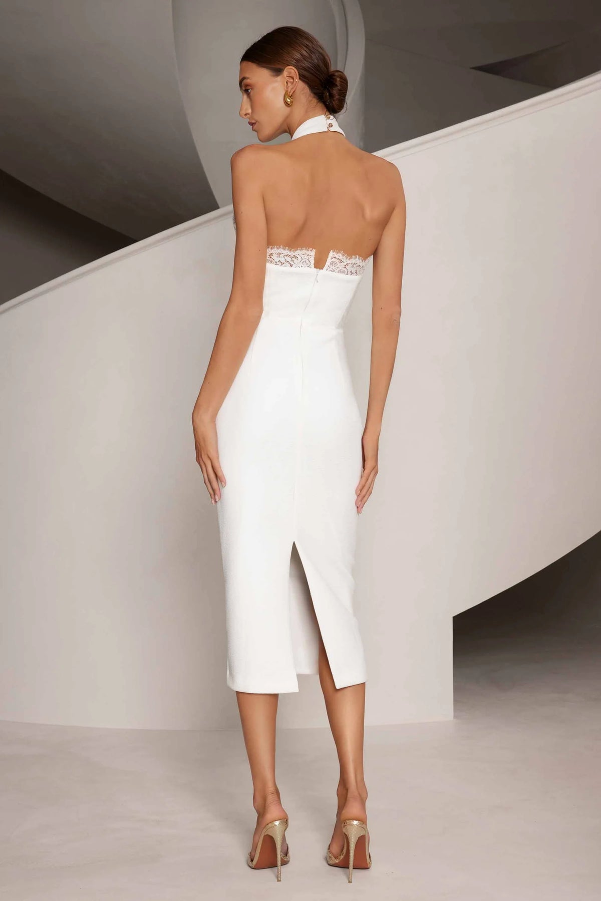 Elle Zeitoune Madeline Dress - White