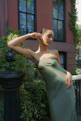 Summer Away Matera Dress - Sage