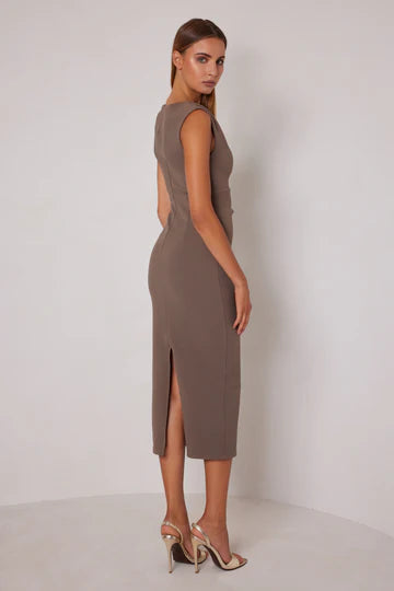 Elle Zeitoune Michelle Dress - Latte