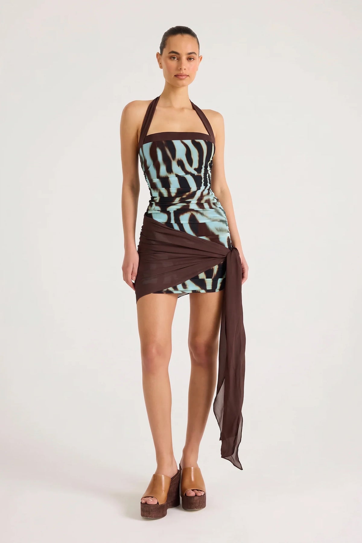 Benni Luciana Mini Dress - Sirocco