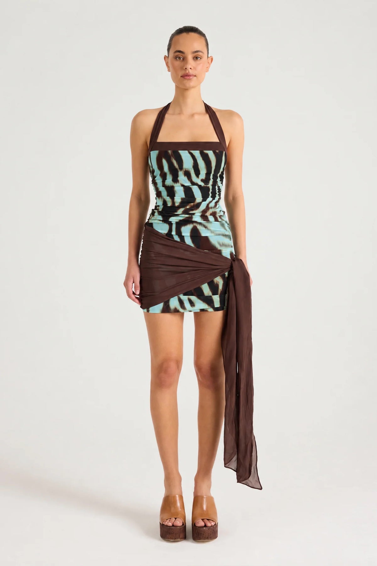 Benni Luciana Mini Dress - Sirocco