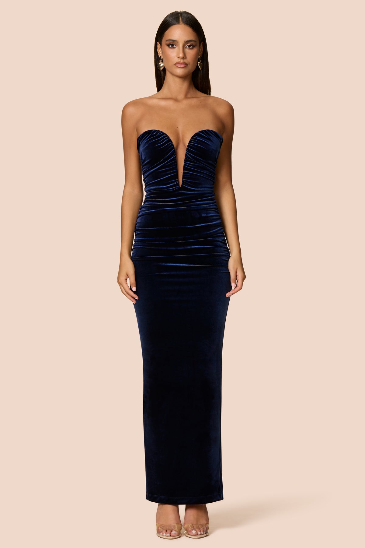 Nookie Nina Gown - Navy