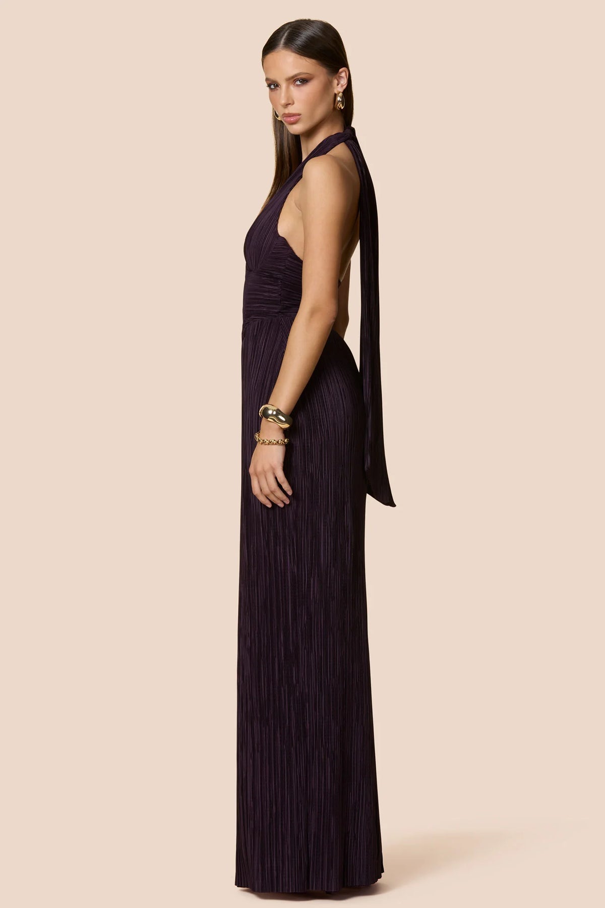 Nookie Belleza Gown - Plum