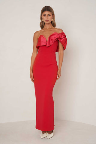 Elle Zeitoune Naomi Dress - Red