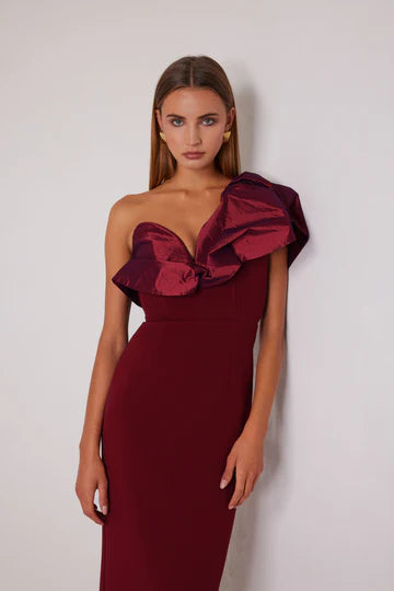 Elle Zeitoune Naomi Dress - Wine