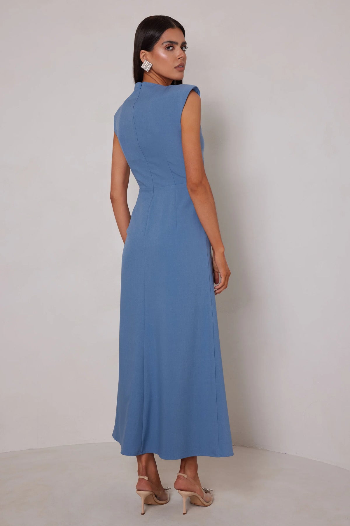 Elle Zeitoune Nia Dress - Dusk Blue