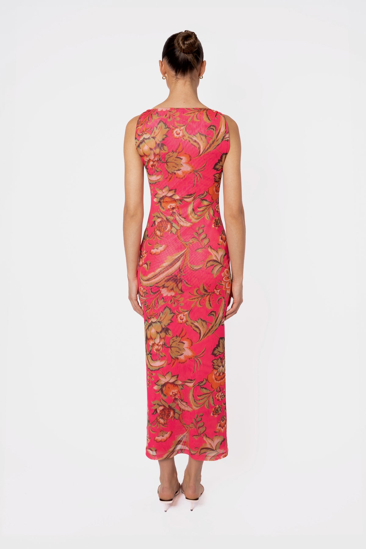 One Fell Swoop Torto Tank Dress - Pink Parrot