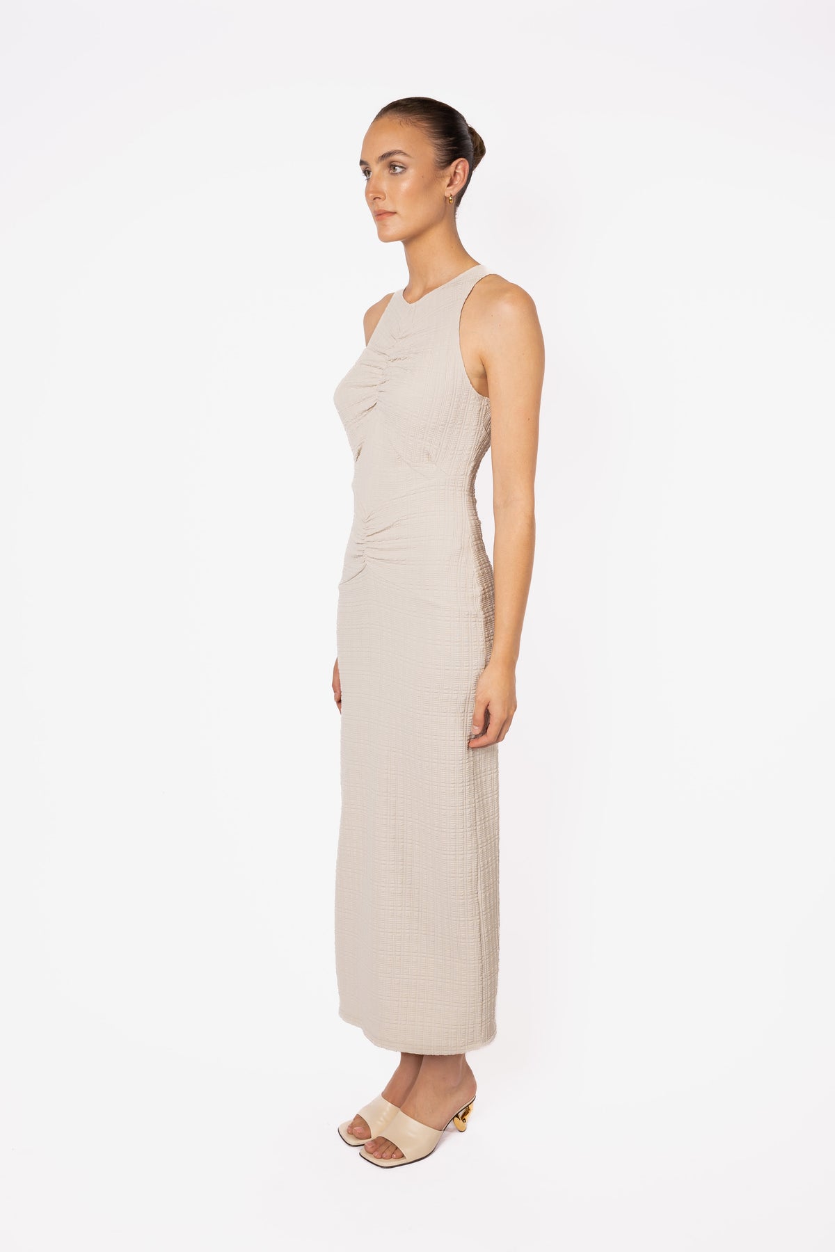 One Fell Swoop Aoki Tank Dress - Wheat