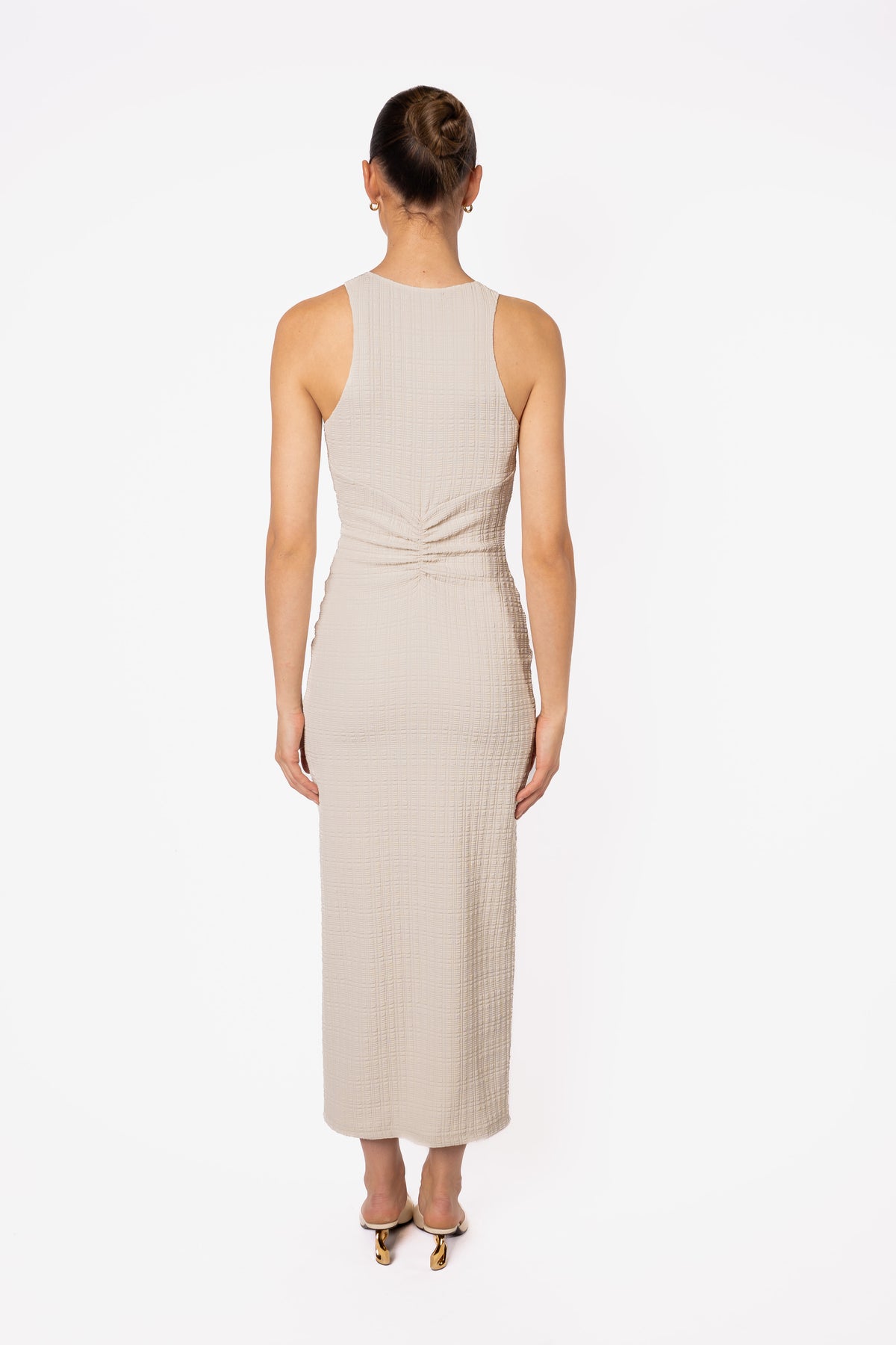 One Fell Swoop Aoki Tank Dress - Wheat