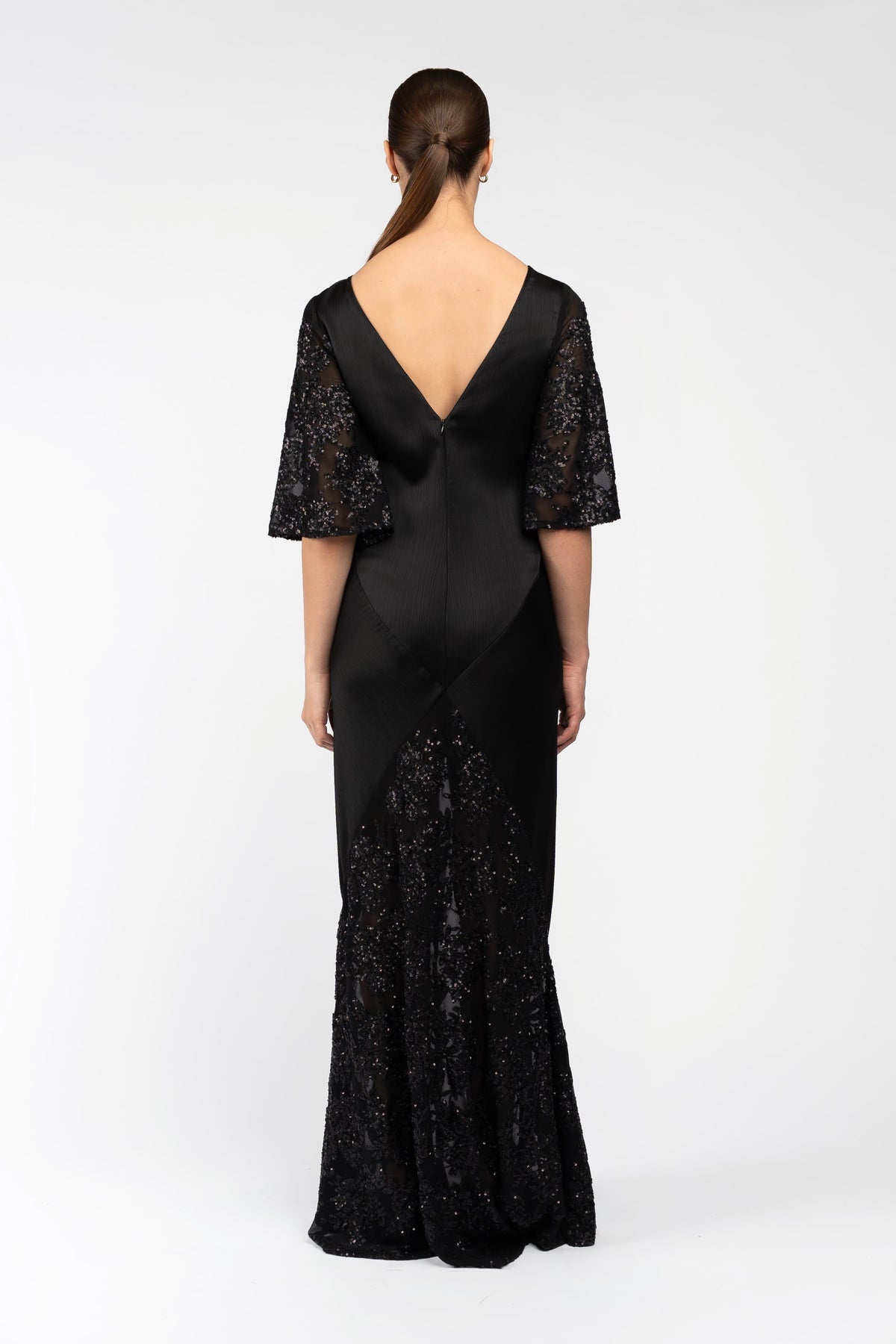 One Fell Swoop Moni Gown - Noir Éclat