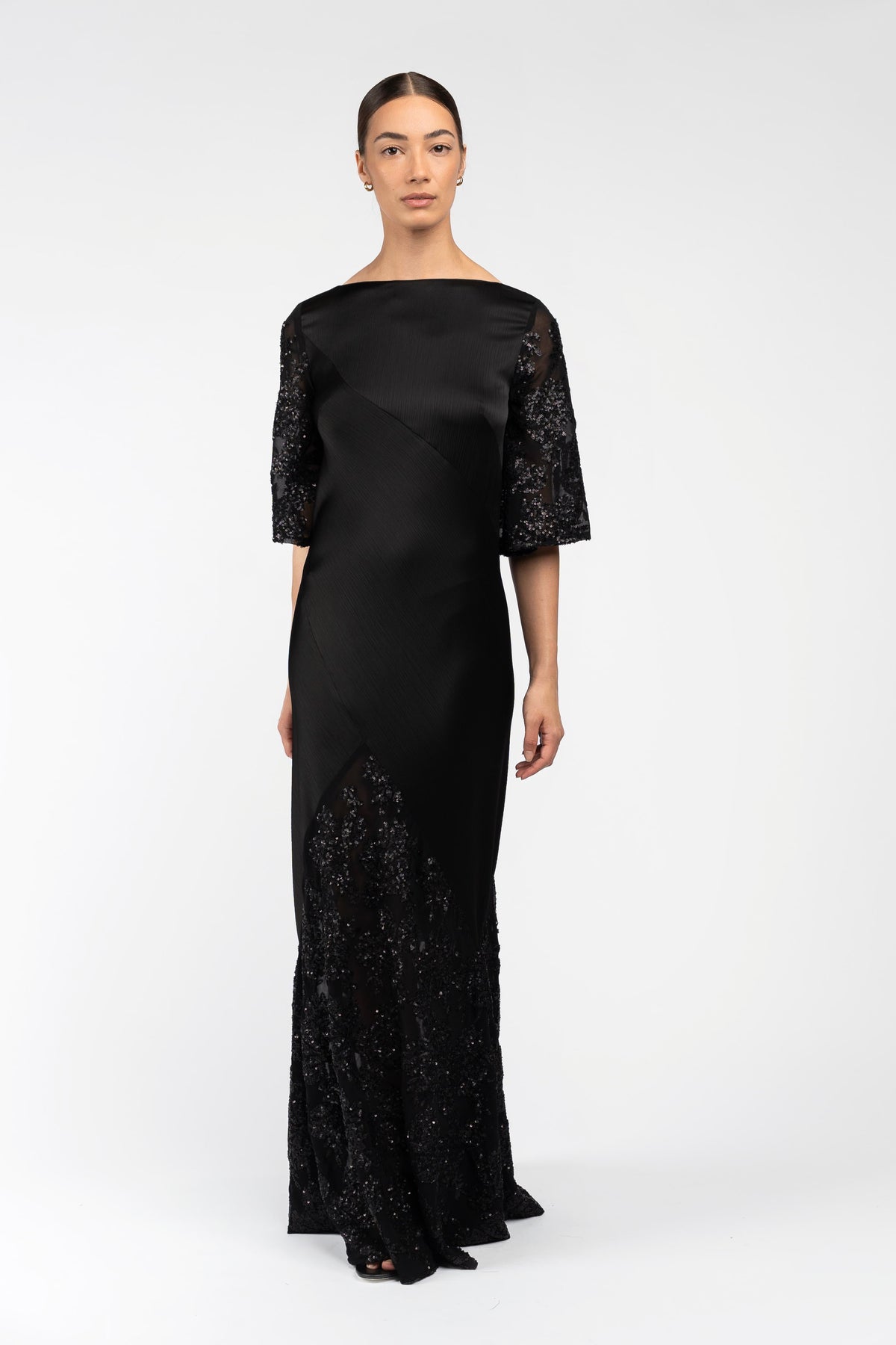 One Fell Swoop Moni Gown - Noir Éclat