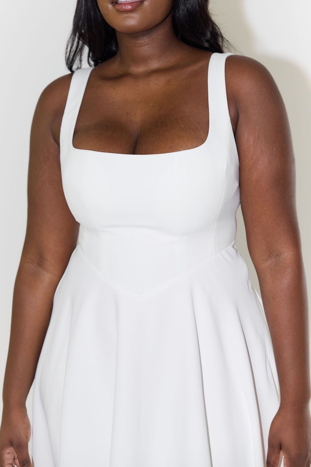 the ultimate muse high waist square neck midi dress Odd Muse London - The Ultimate Muse High Waist Square Neck Midi Dress
