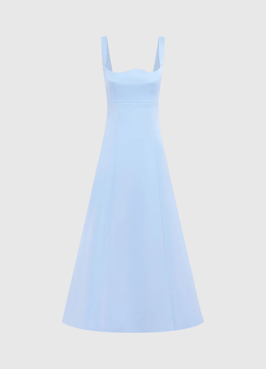 A line light blue dress sale