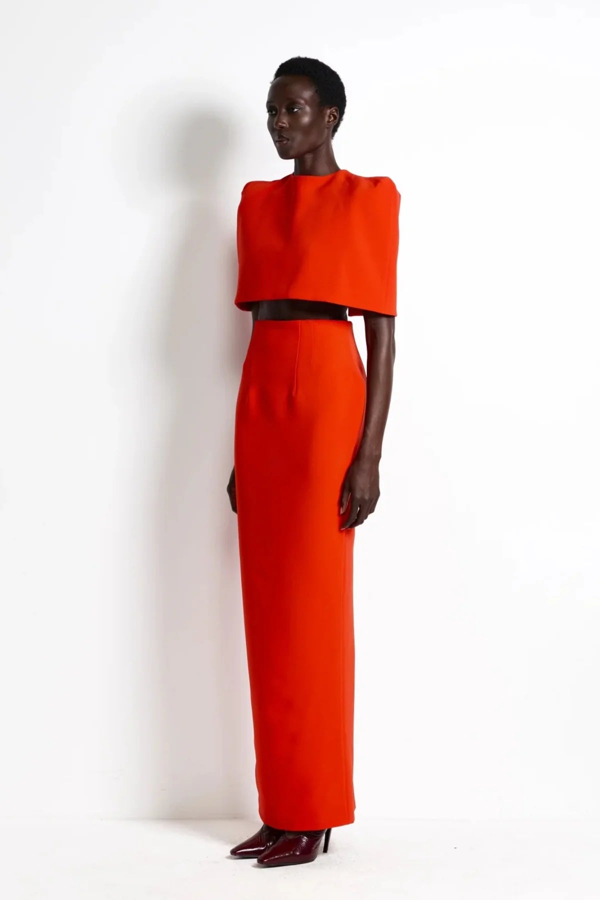 Effie Kats Olympia Cape - Red