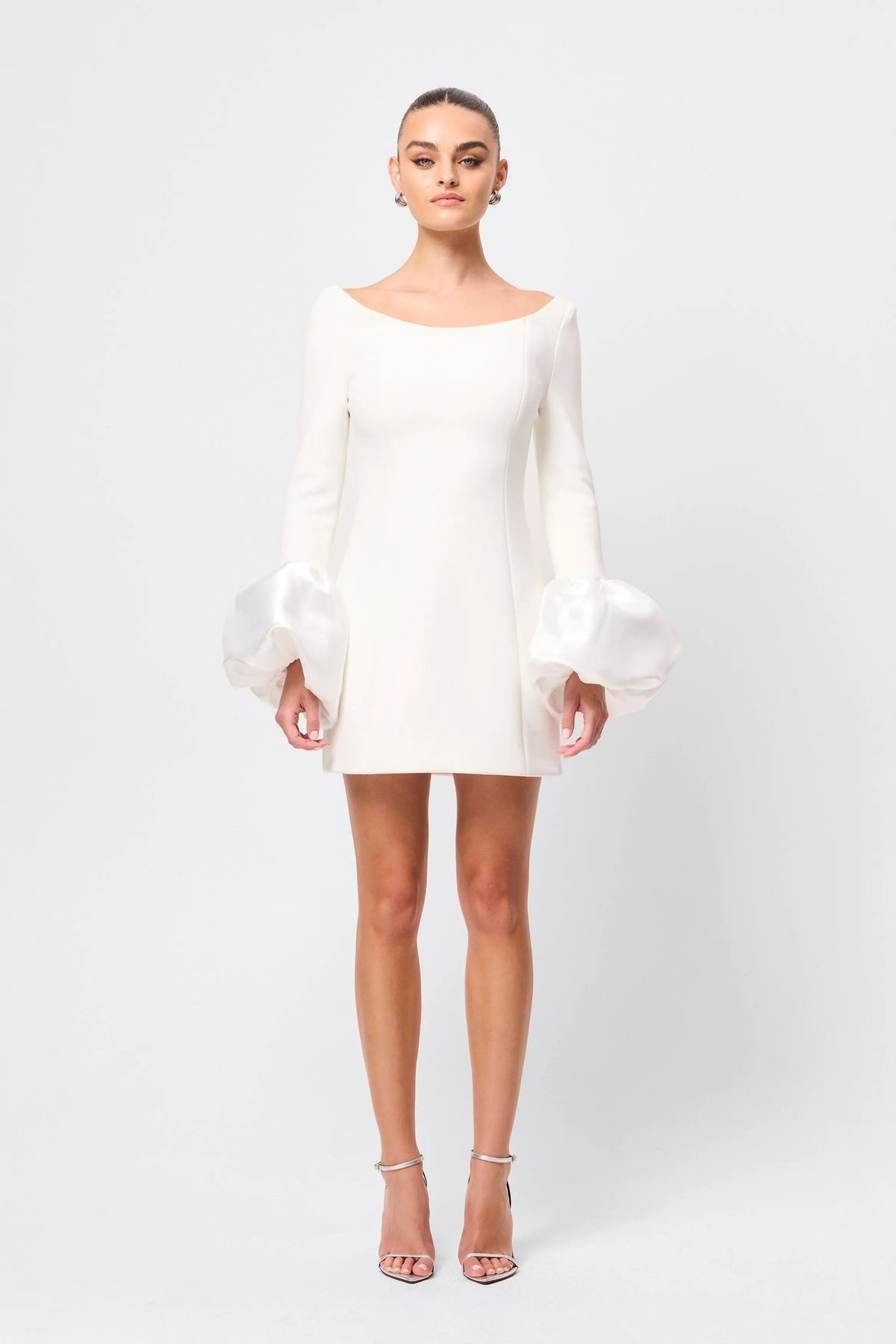 Mossman On My Mind Mini Dress - White