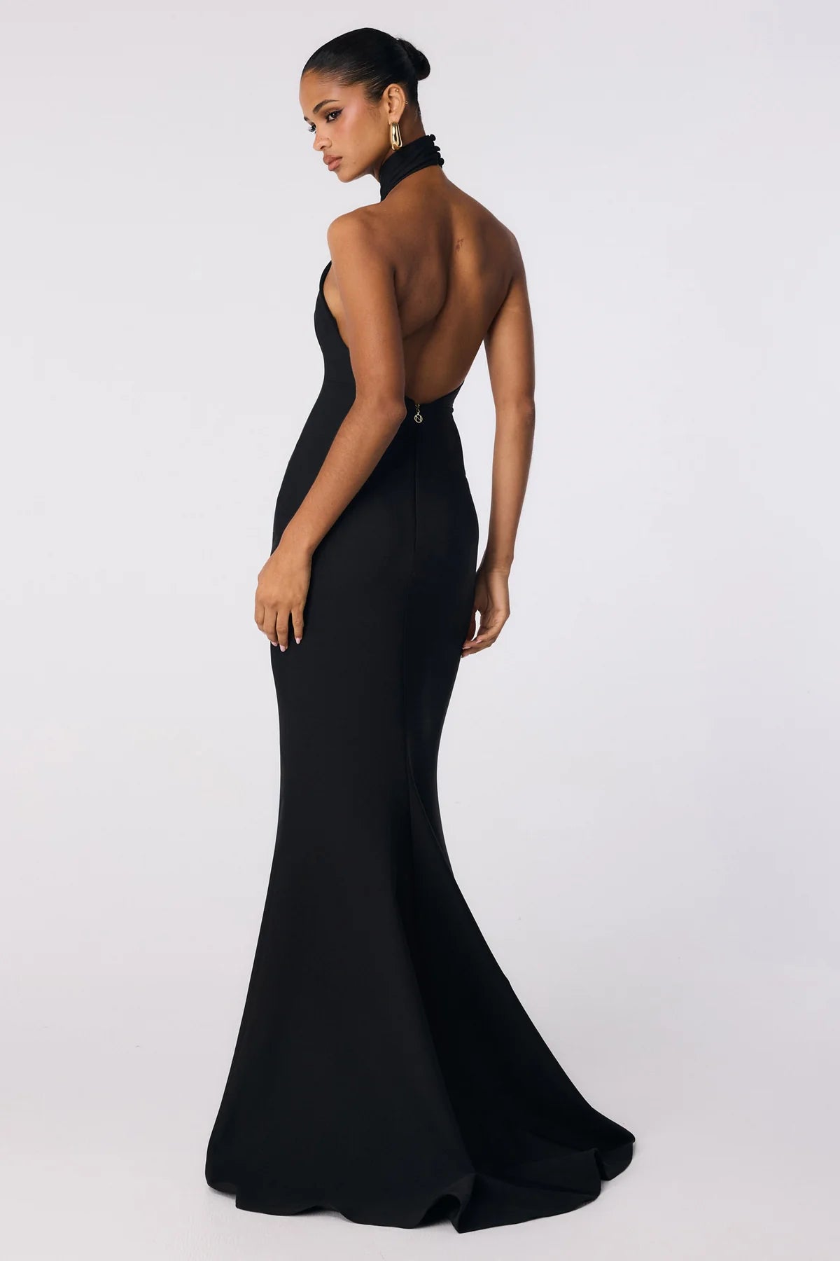 Nookie Palais Halter Gown - Black