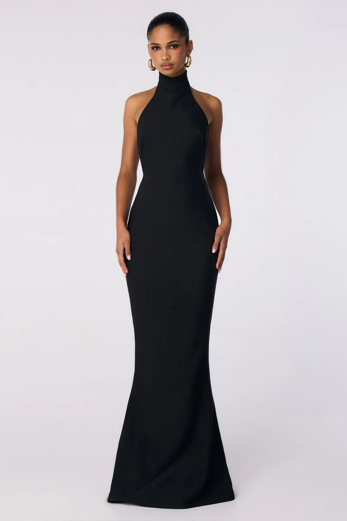 Nookie Palais Halter Gown - Black