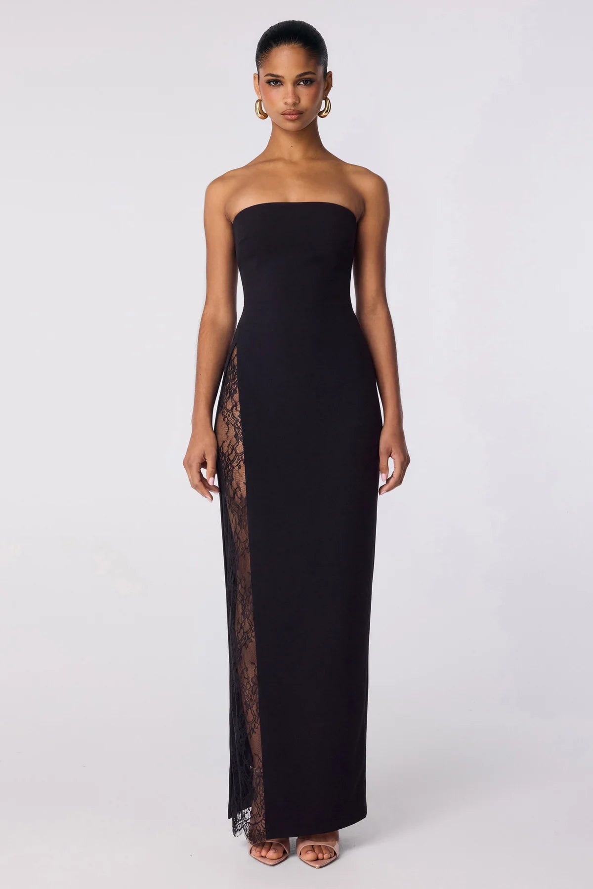 Nookie Palais Strapless Gown - Black