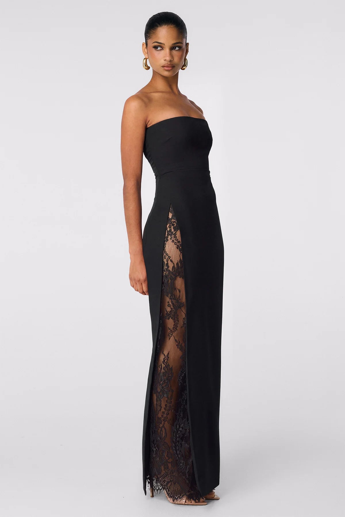 Nookie Palais Strapless Gown - Black