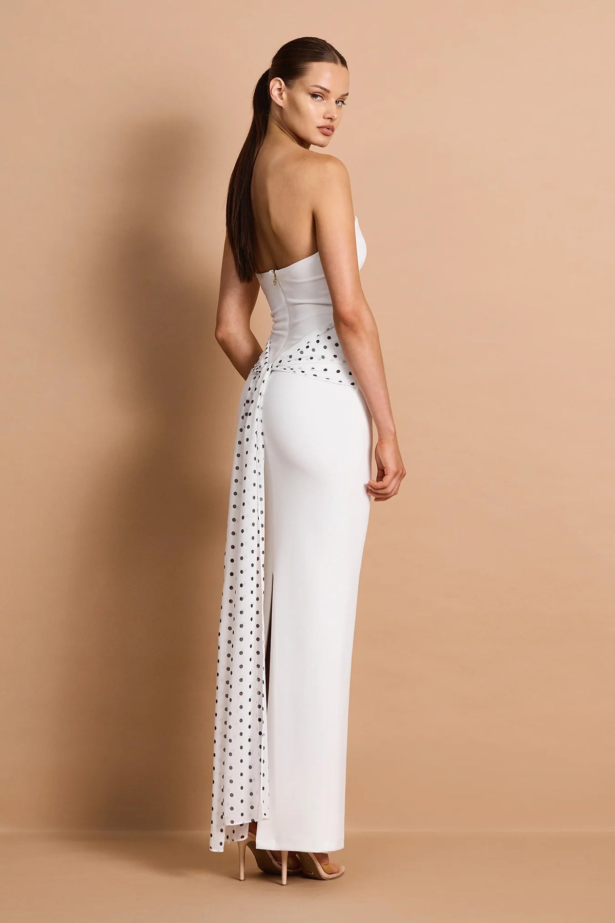 Nookie Paloma Strapless Maxi Dress - Ivory