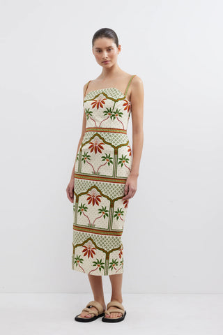 Pasduchas Vida Midi Dress - Fiesta