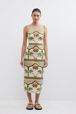 Pasduchas Vida Midi Dress - Fiesta