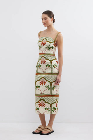 Pasduchas Vida Midi Dress - Fiesta