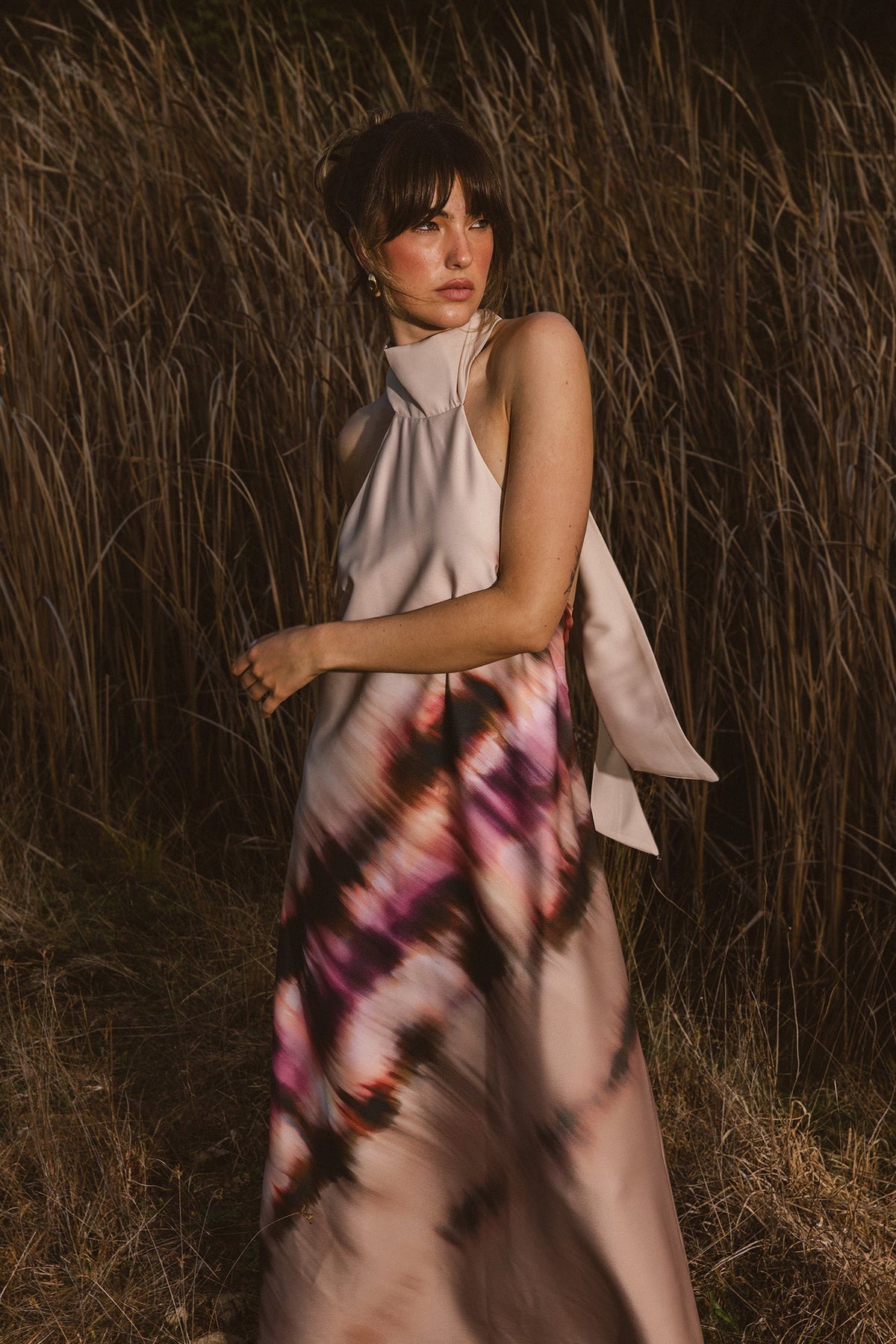 Pasduchas Horizon Halter Midi - Blur