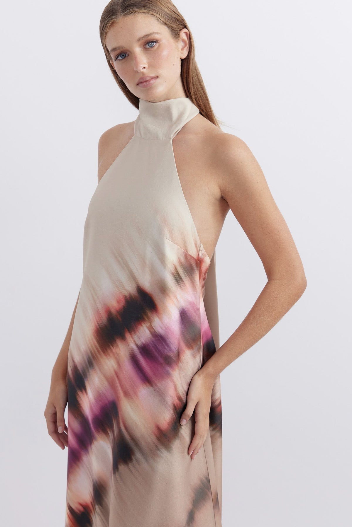 Pasduchas Horizon Halter Midi - Blur
