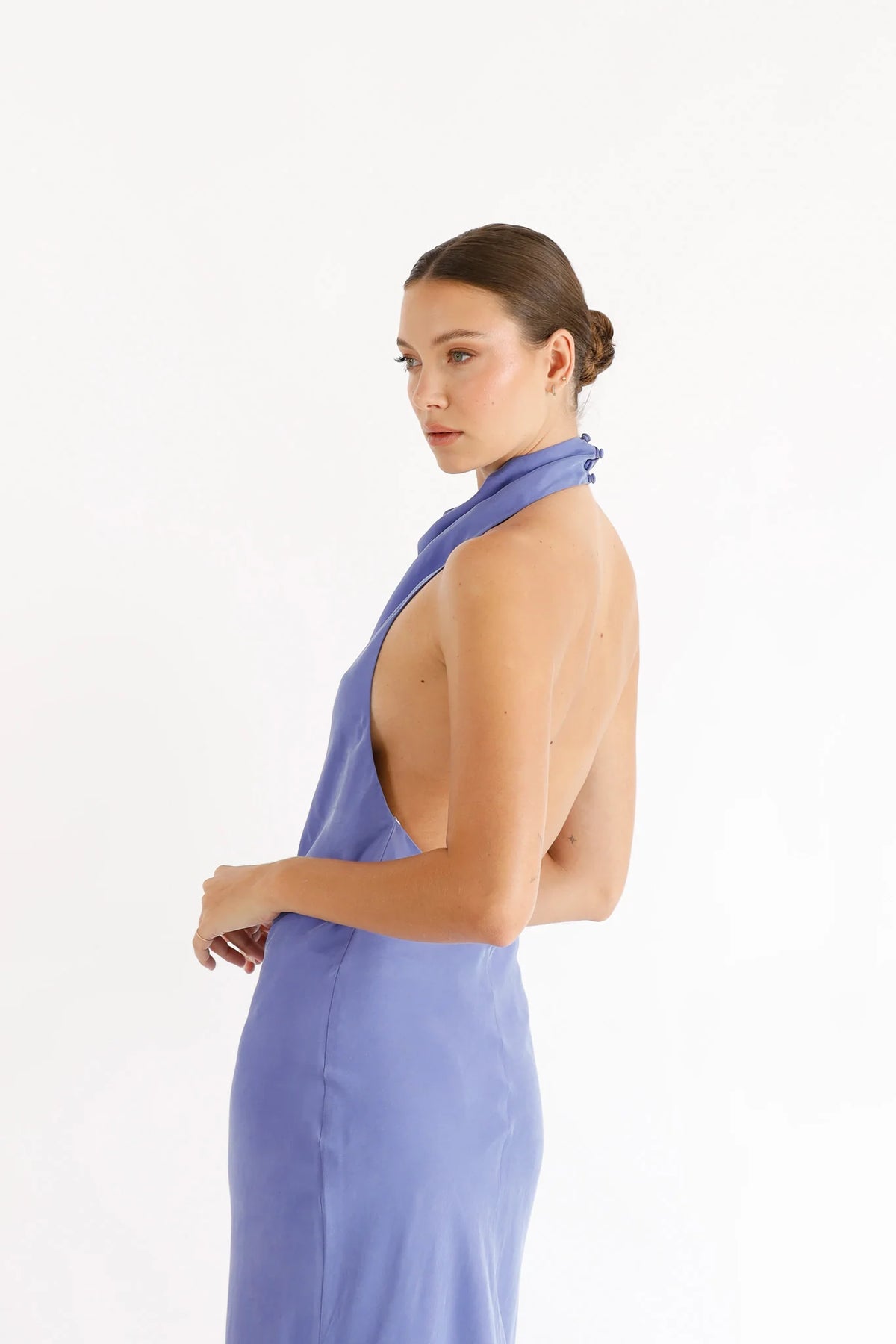 Pasduchas By Night Maxi Dress - Cornflour
