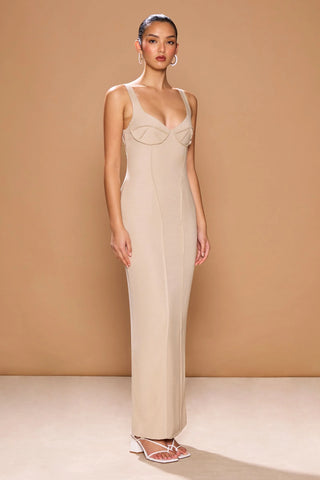 Sonya Amar Dress - Natural Beige