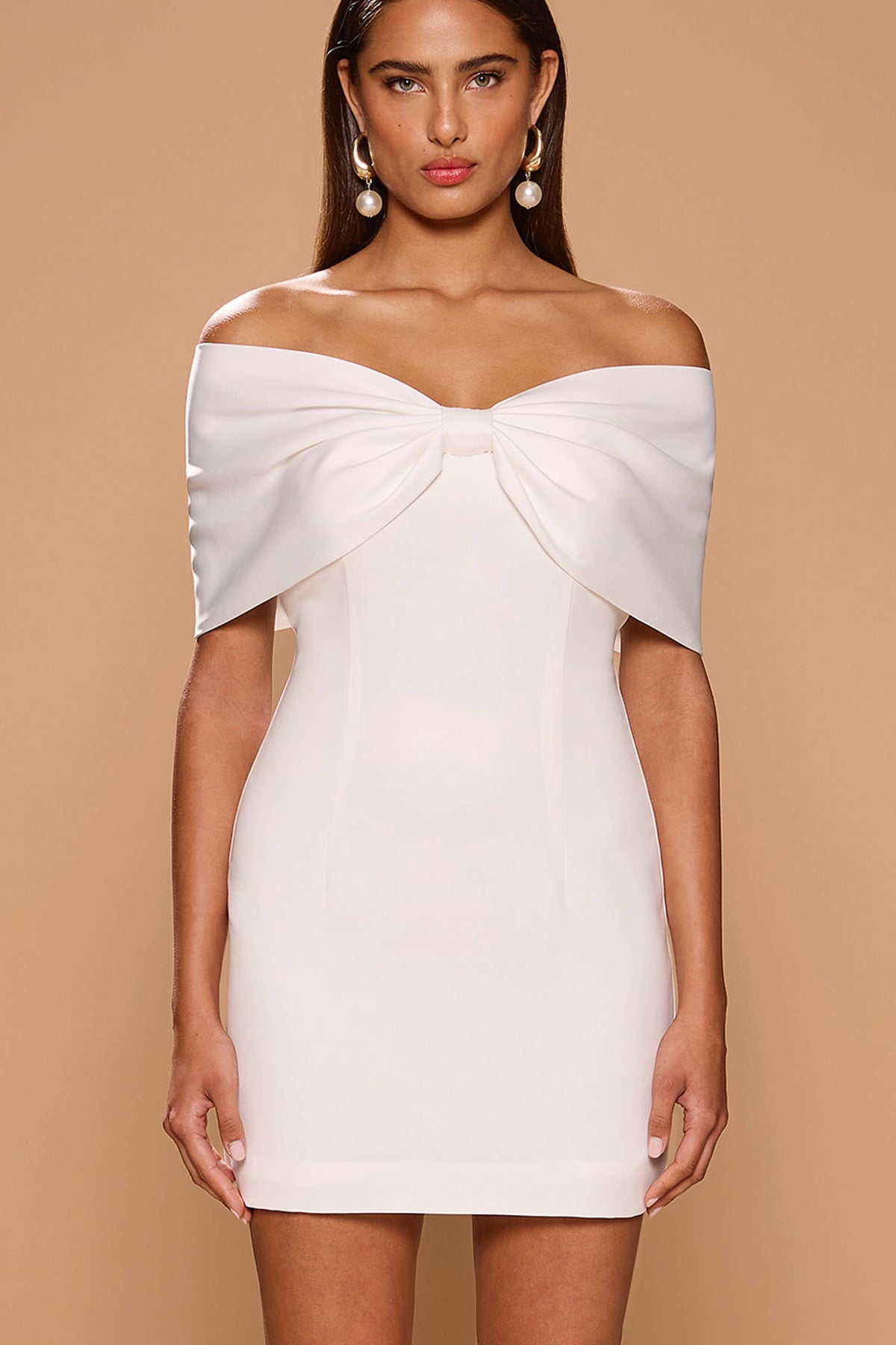 Sonya Belluno Mini Dress - White
