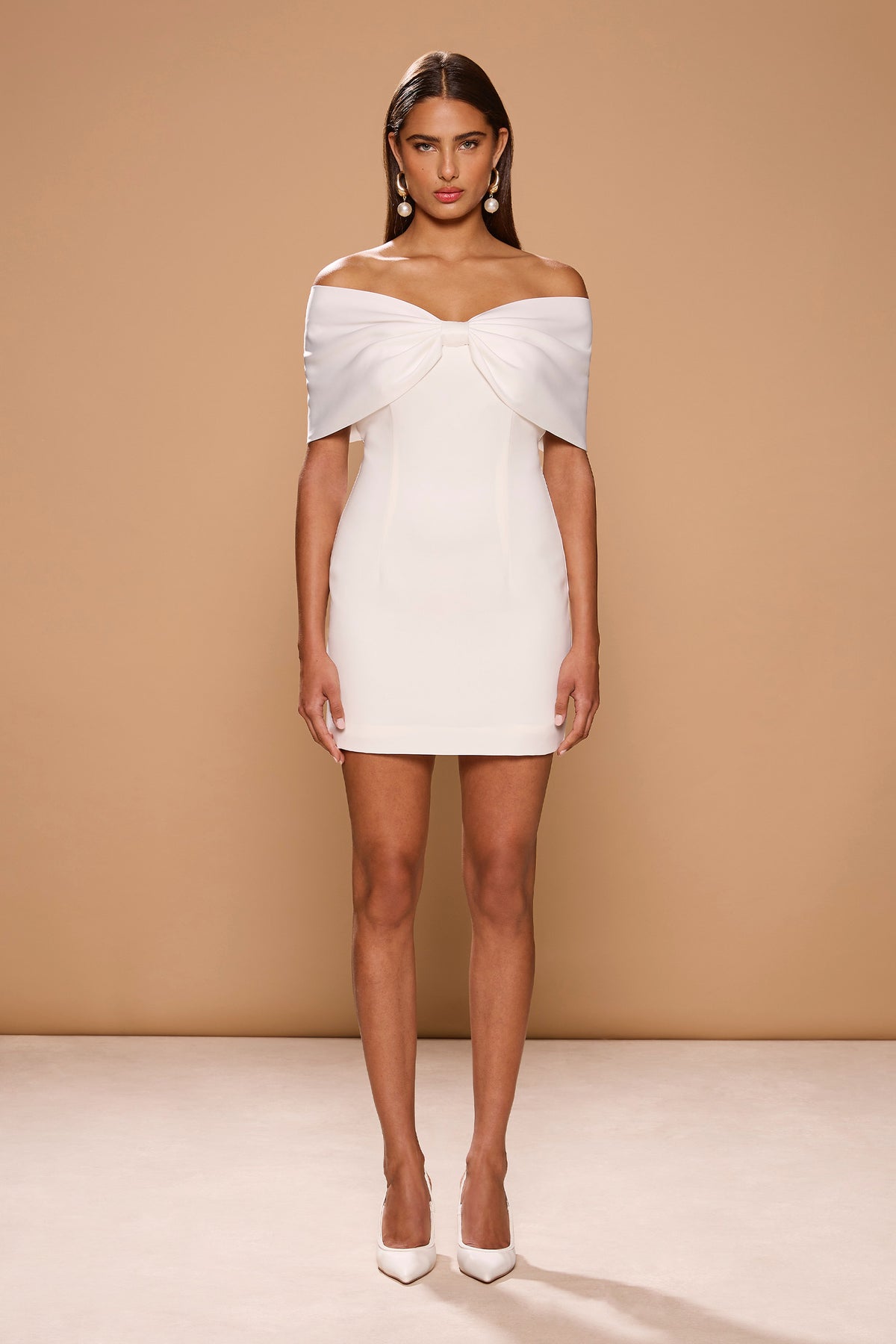Sonya Belluno Mini Dress - White
