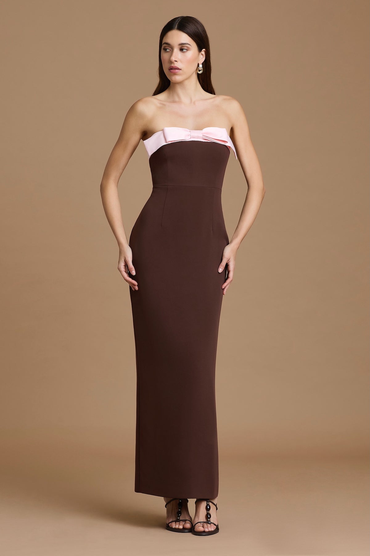 Sonya Ivrea Ribbion Dress - Pink Cacco