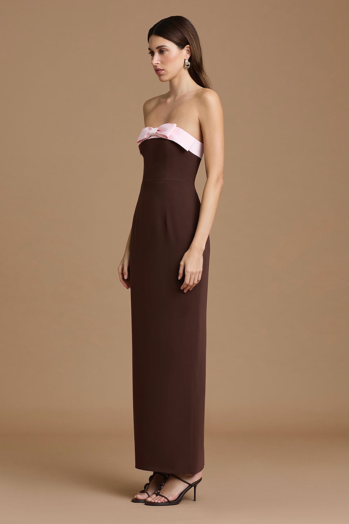 Sonya Ivrea Ribbion Dress - Pink Cacco