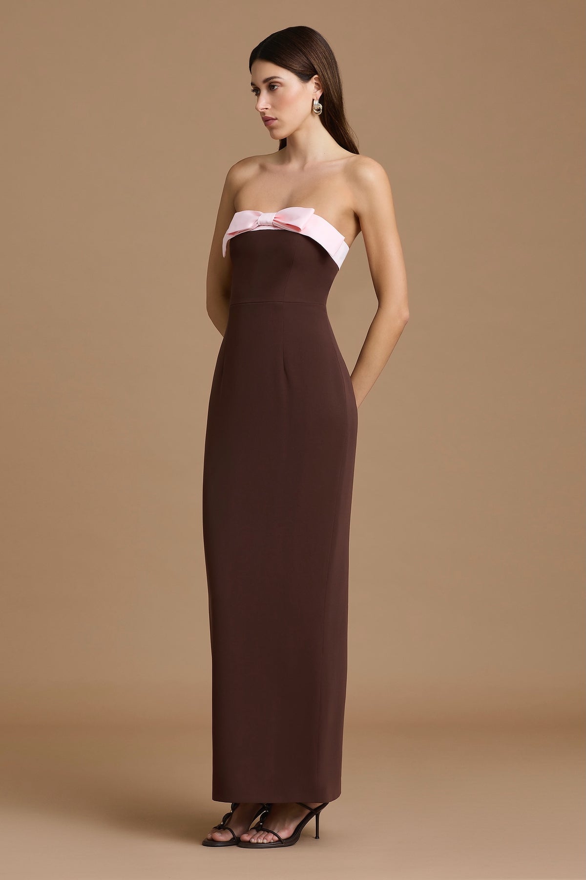Sonya Ivrea Ribbion Dress - Pink Cacco