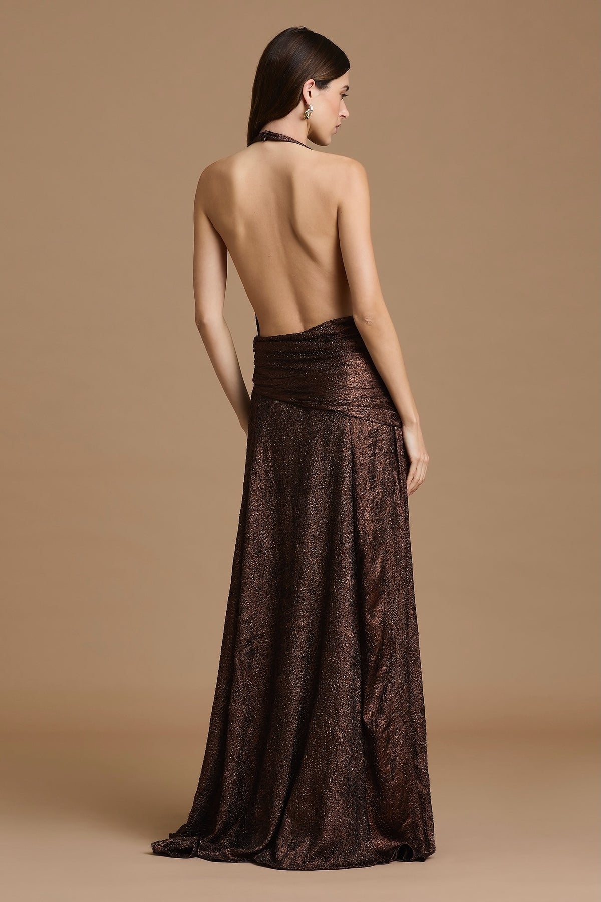 Sonya Zephyr Dress - Bronze