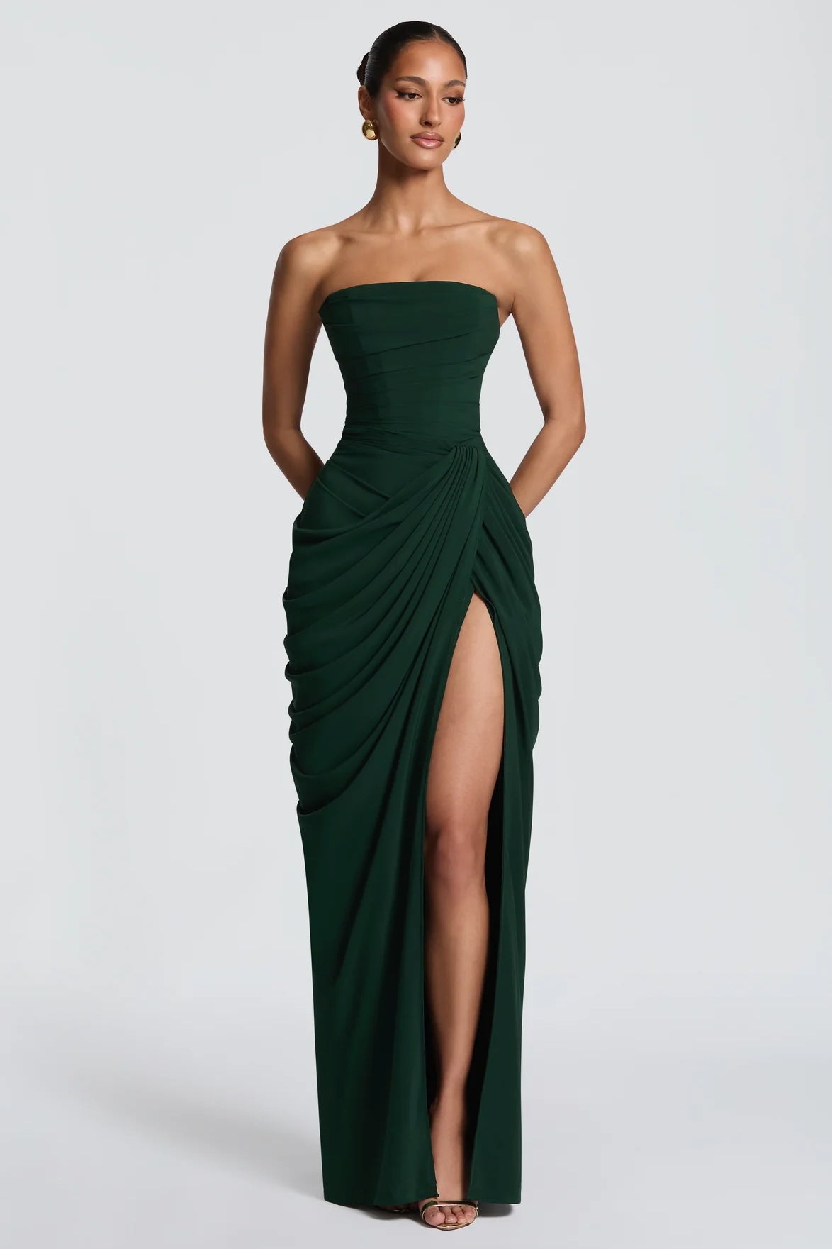 Babyboo Cyra Maxi Dress - Emerald