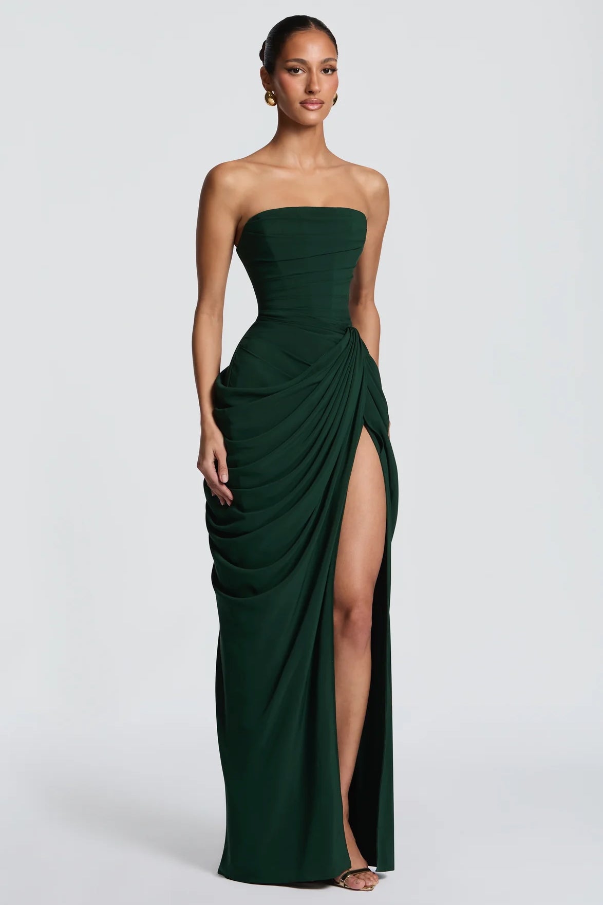 Babyboo Cyra Maxi Dress - Emerald