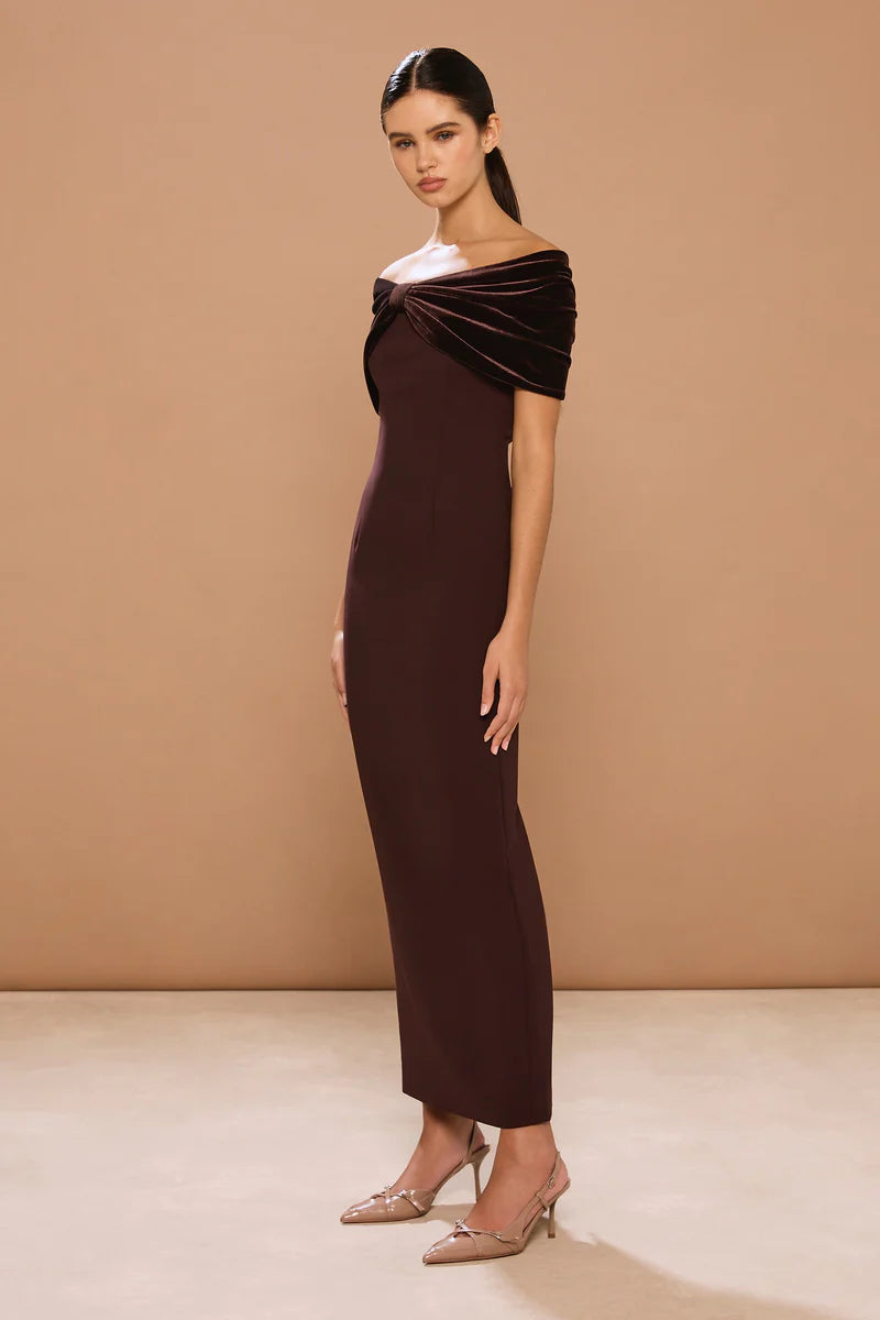 Sonya Belluno Dress - Chestnut