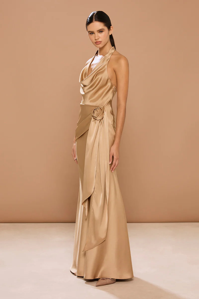 Sonya Rozalia Dress - Gold