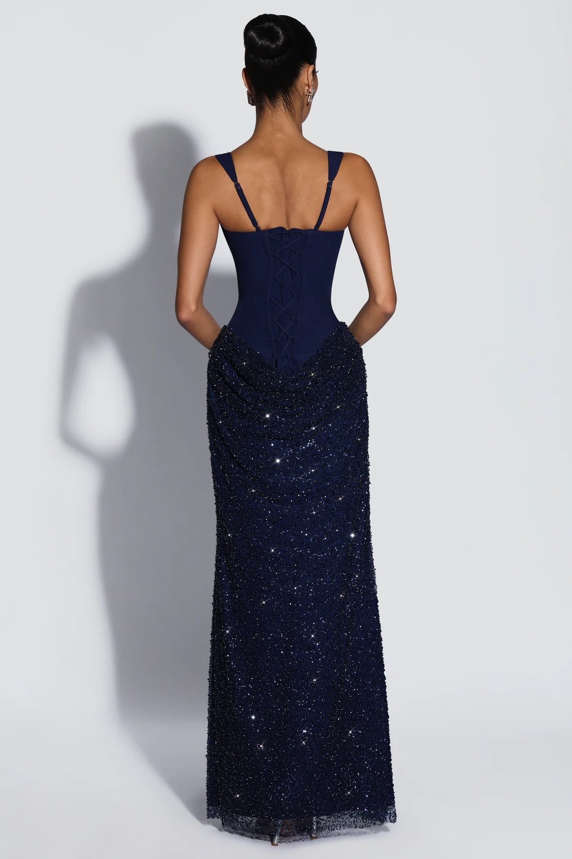 Babyboo Yeona Maxi Dress - Navy