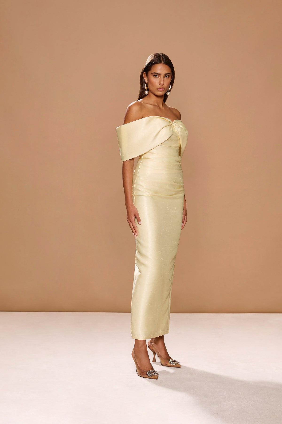 Sonya Aspen Gown - Butter