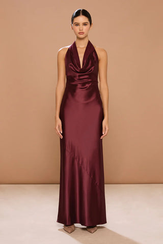 Sonya Sondrio Dress - Cherry Lacquer