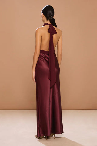 Sonya Sondrio Dress - Cherry Lacquer